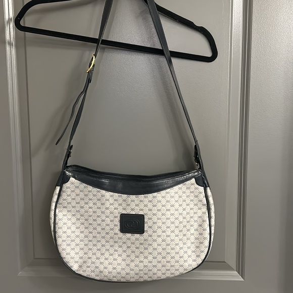 GUCCI Vintage Hobo monogram canvas bag EUC - Picture 12 of 16